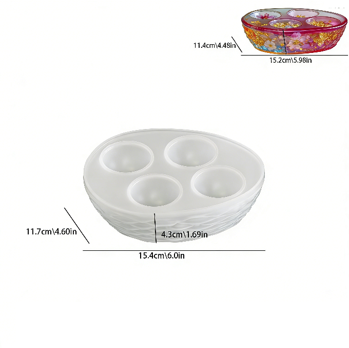 Easter Knitted Four-Piece Egg Tray Mold