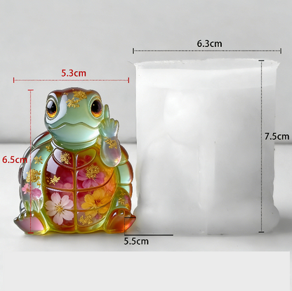 Cheeky Gesture Animal Figurine Resin Mold