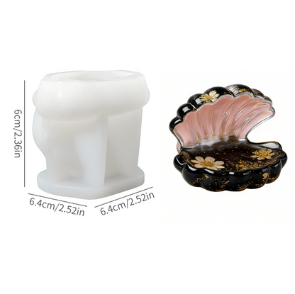Ocean Shell Jewelry Storage Resin Mold