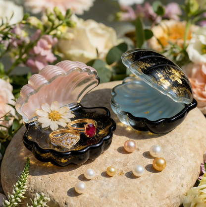 Ocean Shell Jewelry Storage Resin Mold
