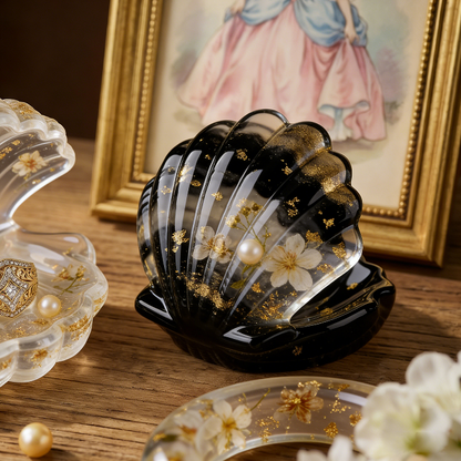 Ocean Shell Jewelry Storage Resin Mold