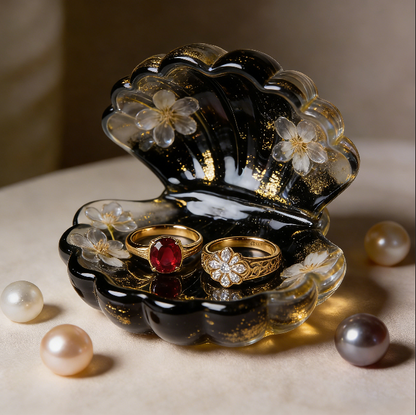 Ocean Shell Jewelry Storage Resin Mold