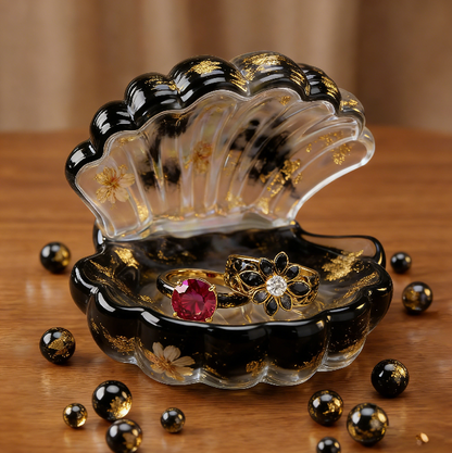 Ocean Shell Jewelry Storage Resin Mold
