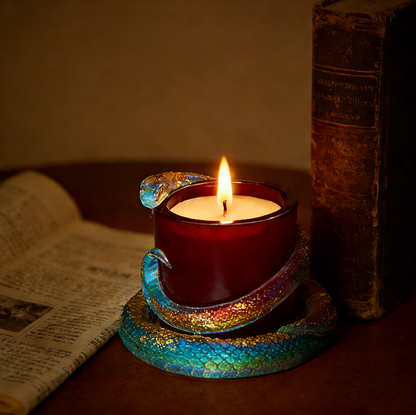 3pcs Snake-Shaped Jar Resin Mold Set