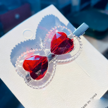 Handmade Crystal Diamond 17pcs Hairpin Ornament Resin Mold