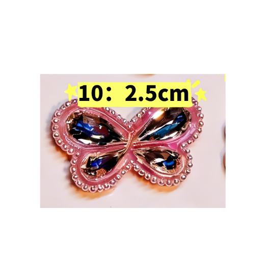 Handmade Crystal Diamond 17pcs Hairpin Ornament Resin Mold