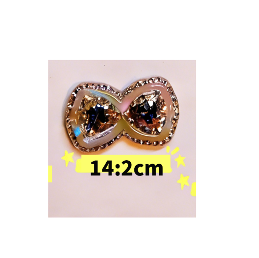 Handmade Crystal Diamond 17pcs Hairpin Ornament Resin Mold