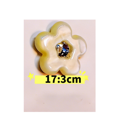 Handmade Crystal Diamond 17pcs Hairpin Ornament Resin Mold