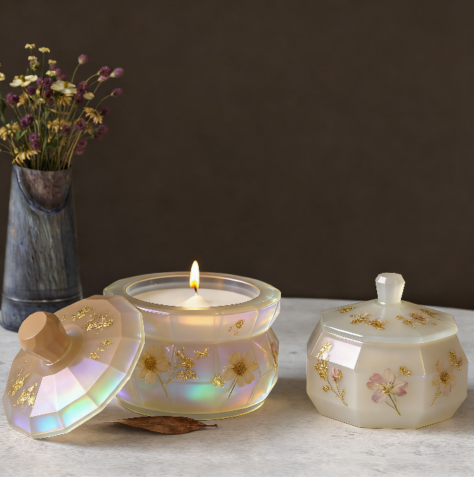 Diamond-Cut Jar Resin Casting Mold