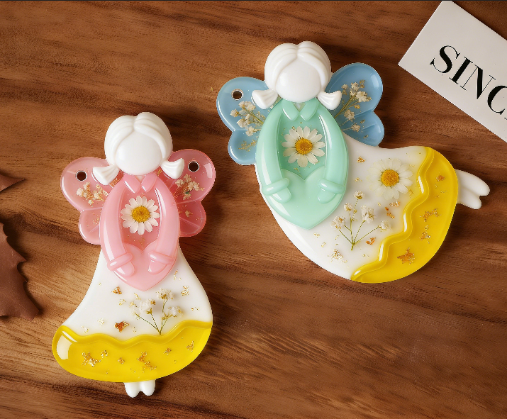 Angel Hanging Ornament Resin Mold