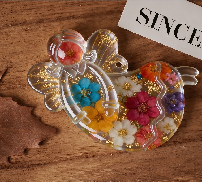 Angel Hanging Ornament Resin Mold