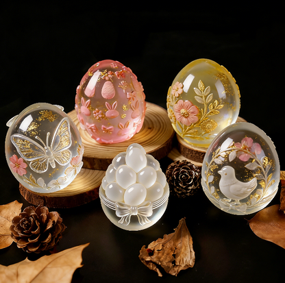 Easter Egg Decorative Ornament Resin Mold