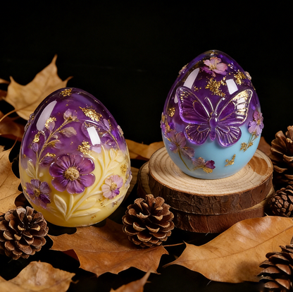 Easter Egg Decorative Ornament Resin Mold