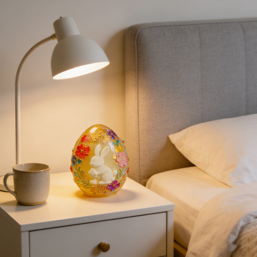 Easter Egg Decorative Ornament Resin Mold