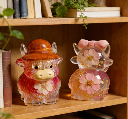 Yaks Family of Three Ornament Resin Mold