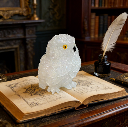 Molde de resina para adorno de búho lindo hecho a mano 