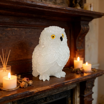 Molde de resina para adorno de búho lindo hecho a mano 