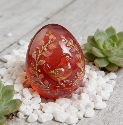 Easter Egg Ornament Resin Mold