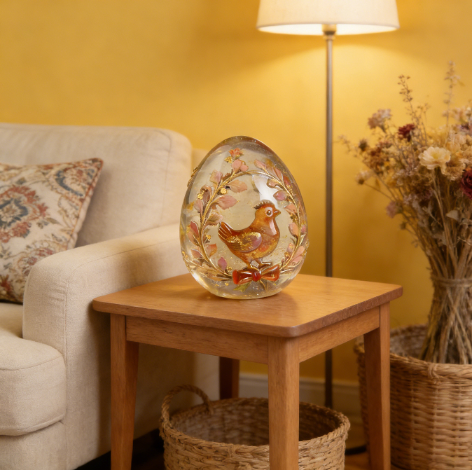 Easter Egg Ornament Resin Mold