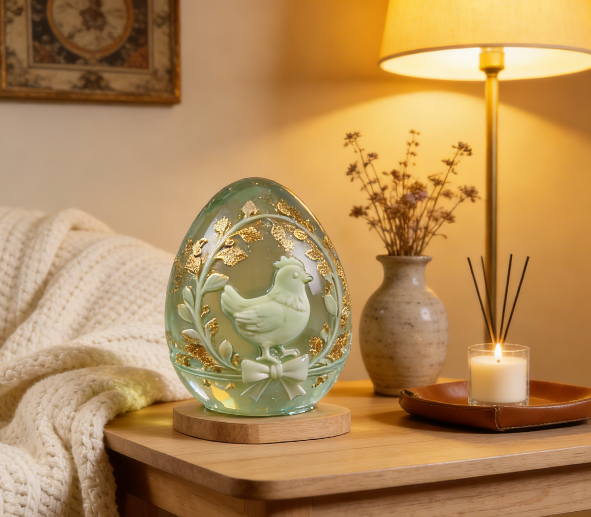 Easter Egg Ornament Resin Mold