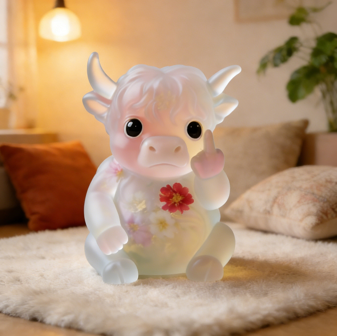 Cheeky Gesture Animal Figurine Resin Mold【 Frosted surface 】
