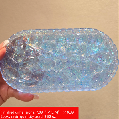 Handmade Diamond Divider Organizer Resin Mold