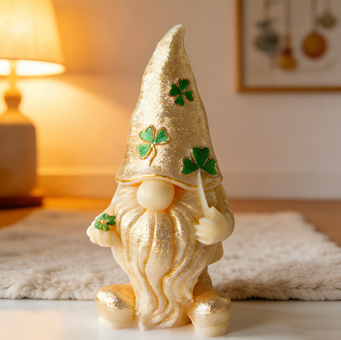 St. Patrick's Day Themed Gnome Decorative Resin Mold