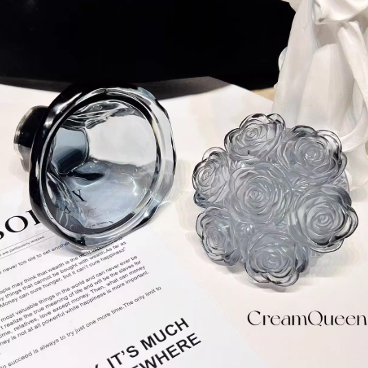 A Bouquet of Roses Storage Jar Resin Mold