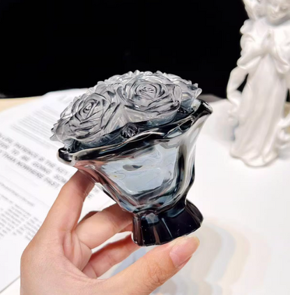A Bouquet of Roses Storage Jar Resin Mold