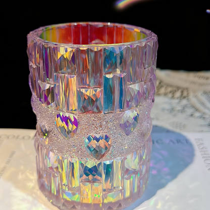 Handmade Diamond Hand Soap Pencil Holder Resin Mold【Side-cut mold】