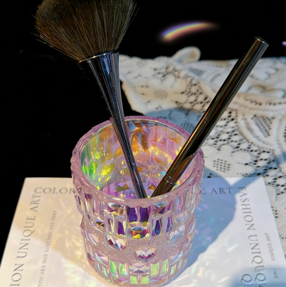 Handmade Diamond Hand Soap Pencil Holder Resin Mold【Side-cut mold】