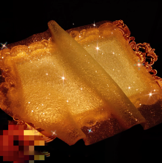 Handmade Large-Size Druzy Cluster Resin Mold【Fully Customizable – Can Be Trimmed as Needed】