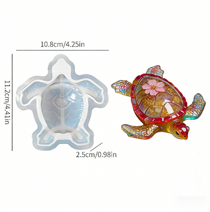 Frog Lizard Turtle Ornament Resin Mold
