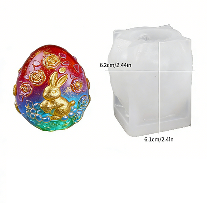 Easter Egg Decorative Ornament Resin Mold
