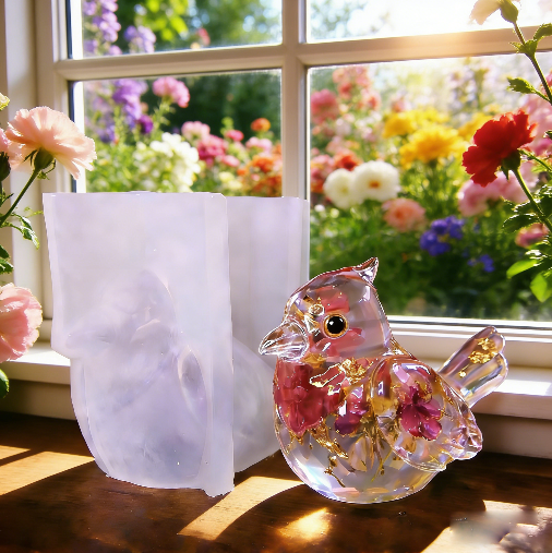 IntoResin Handmade Bird Ornament Resin Mold Set