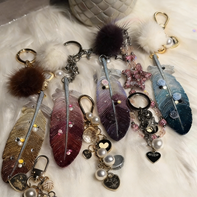 Handmade Feather Decorative Resin Mold