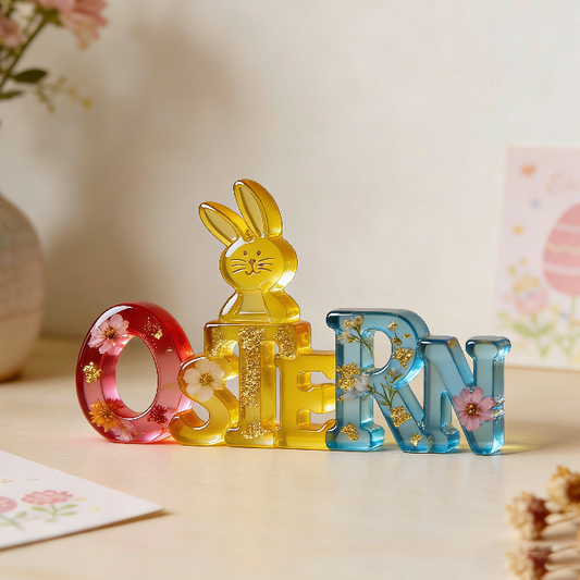 Ostern Easter Bunny Decorative Resin Mold