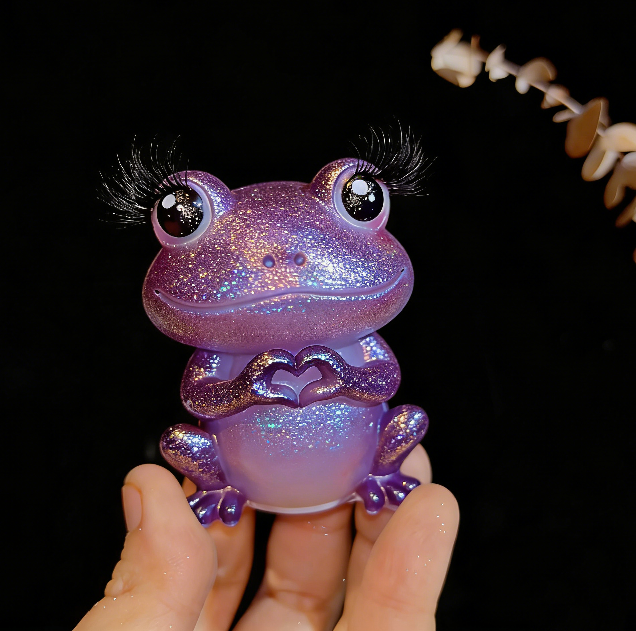 Heart Gesture Turtle Frog Bulldog Ornament Resin Molds