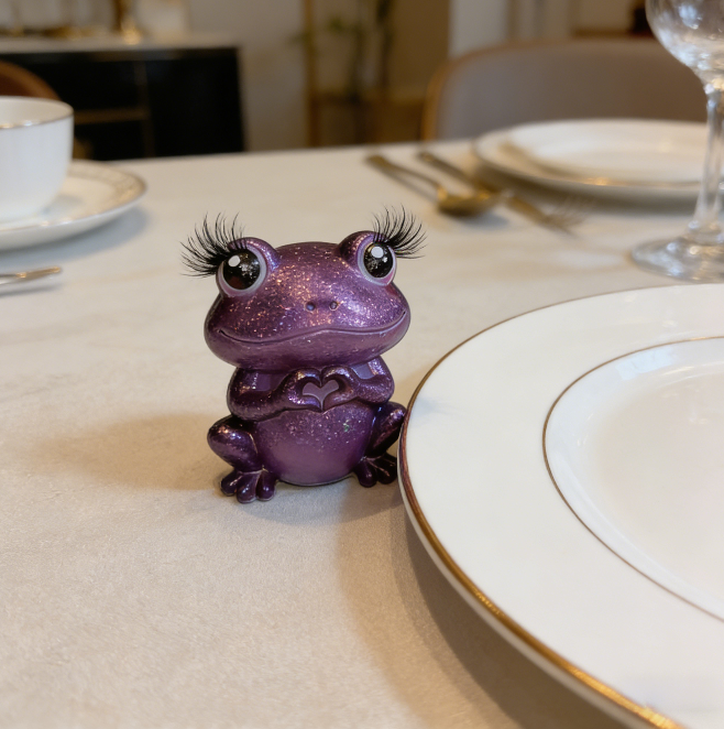 Heart Gesture Turtle Frog Bulldog Ornament Resin Molds