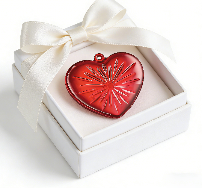 Handmade Crystal Heart-Shaped Pendant Resin Mold