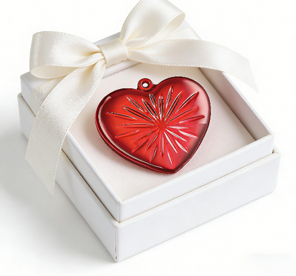 Handmade Crystal Heart-Shaped Pendant Resin Mold