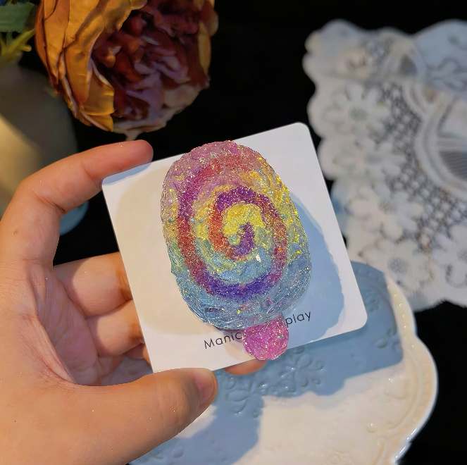 Handmade Diamond Ice Cream Decoration Resin Mold