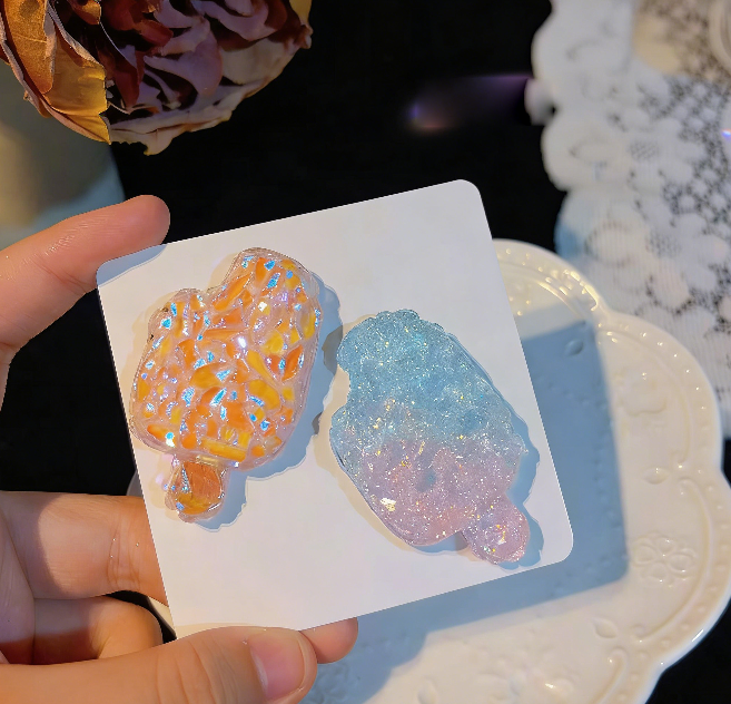 Handmade Diamond Ice Cream Decoration Resin Mold