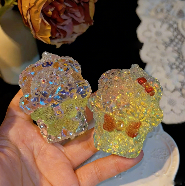 Handmade Diamond Ice Cream Decoration Resin Mold