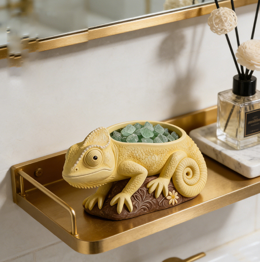 Chameleon Storage Jar Resin Mold