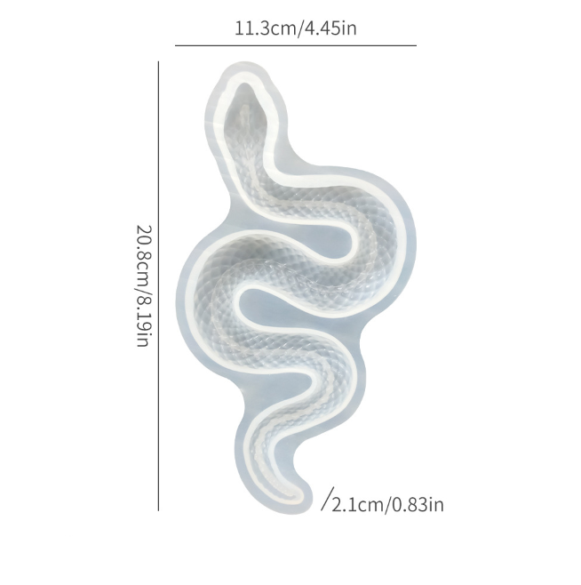 Snake Ornament Decorative Resin Mold