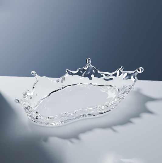 Handmade Irregular Water Splash Storage Tray Resin Mold