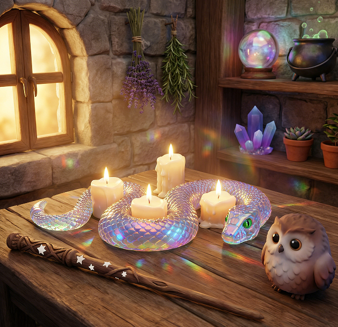 Snake Ornament Decorative Resin Mold