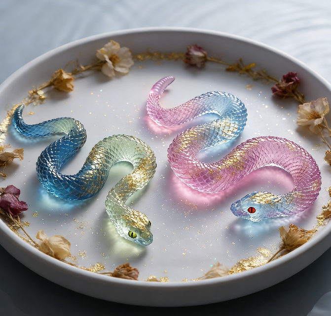 Snake Ornament Decorative Resin Mold