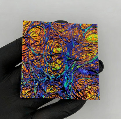 Iridescent Dichroic Film-Deep Forest Eye